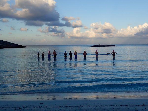 Formentera swimming vacations in Spain for improvers