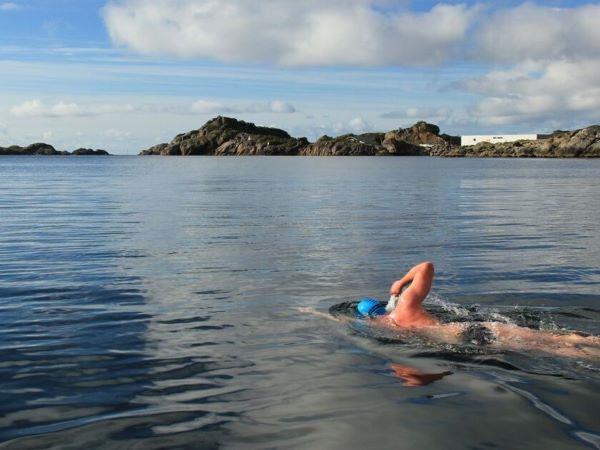 Lofoten swimming vacation in Norway
