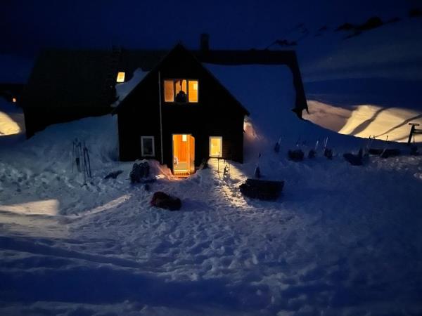 Iceland winter hiking expedition