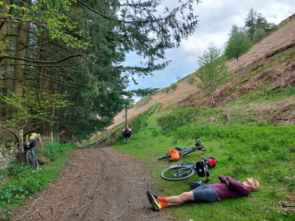 Cambrian Mountains biking vacation in Wales