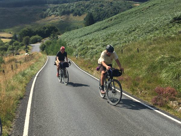 Cambrian Mountains biking vacation in Wales