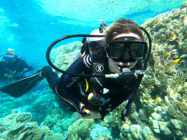 Learn to scuba dive in the Red Sea