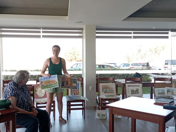Painting vacation in Crete