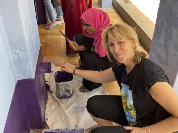 Over 50s volunteering in India