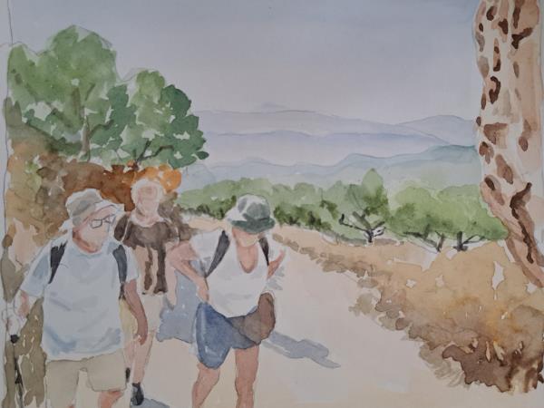 Painting vacation in Crete