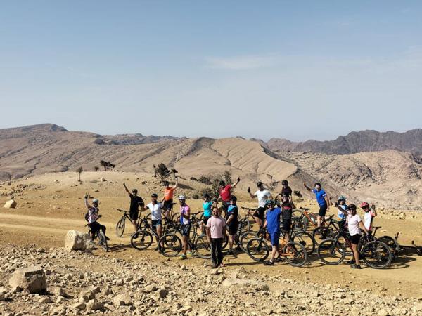 Jordan bike tour to Petra and Wadi Rum