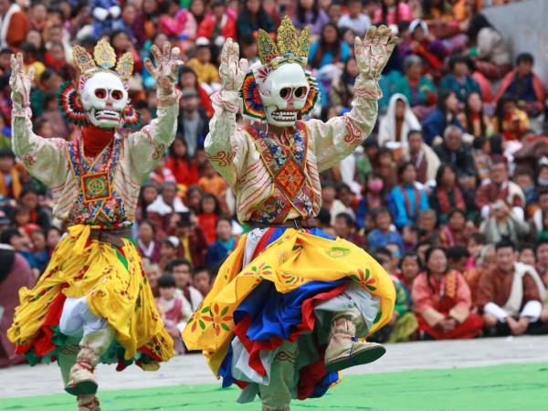Thimphu and Gangtey Tshechu festivals tour, Bhutan