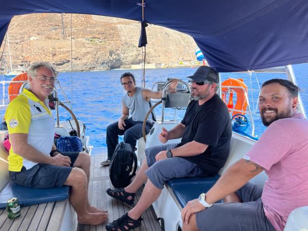 Sail across the South Atlantic Ocean