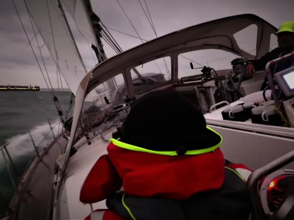 North Sea sailing course, mile builder