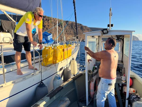 Sail across the South Atlantic Ocean