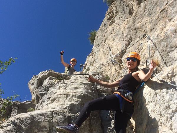 Via ferrata vacation in France