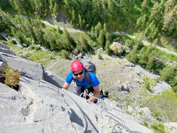 Via ferrata vacation in France