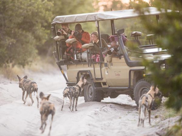 Botswana mobile tent safari