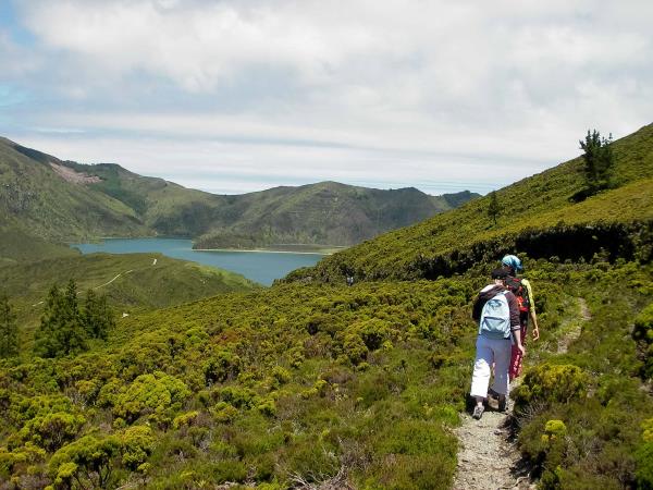 Azores volcano hiking vacation