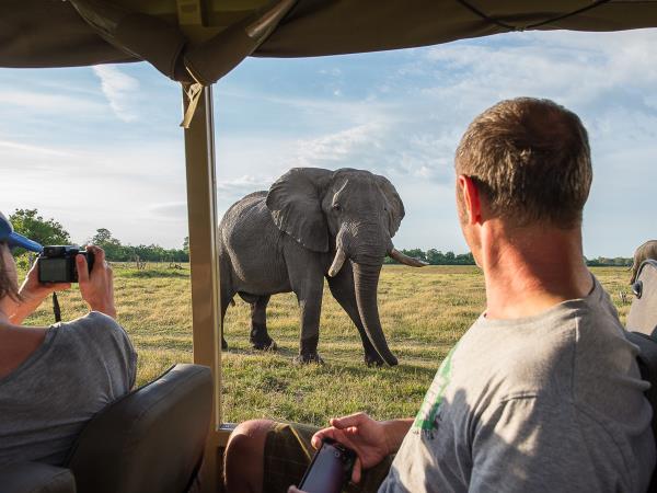 Trans Kalahari camping safari, Botswana