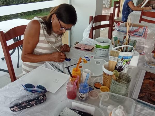 Painting vacation in Crete