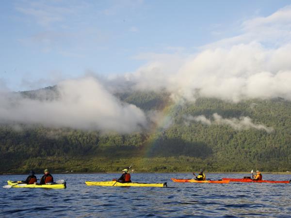 Sea kayaking tour in Northern Patagonia