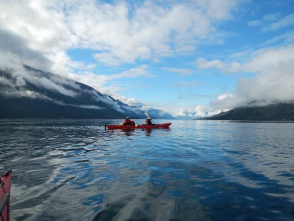 Sea kayaking tour in Northern Patagonia