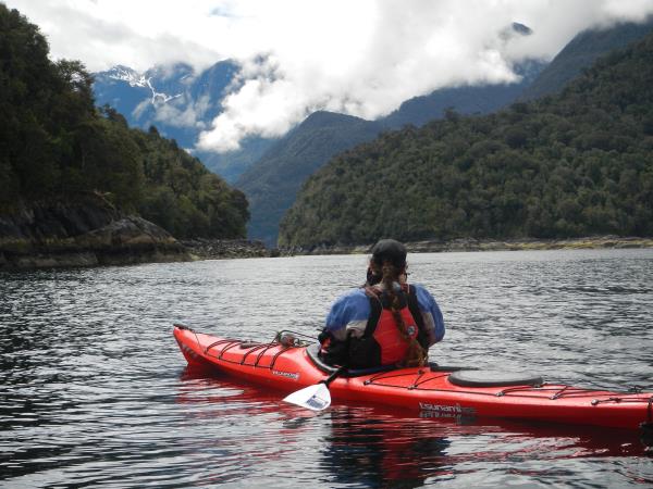 Sea kayaking tour in Northern Patagonia
