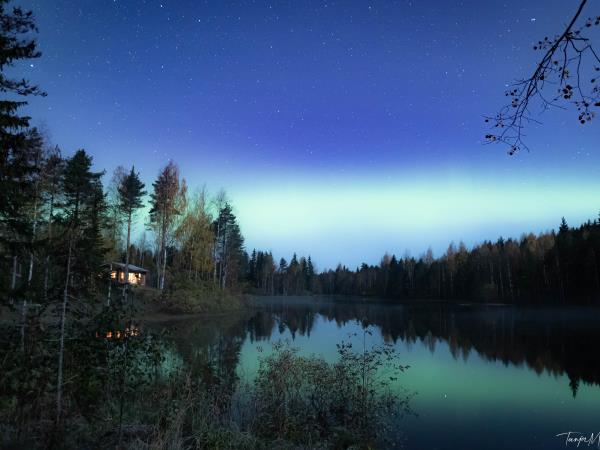 Finland wilderness cabin and activities vacation