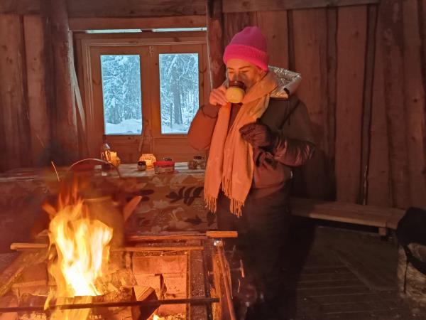 Finland wilderness cabin and activities vacation