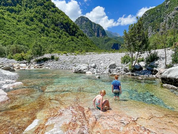 Albania walking vacation for families