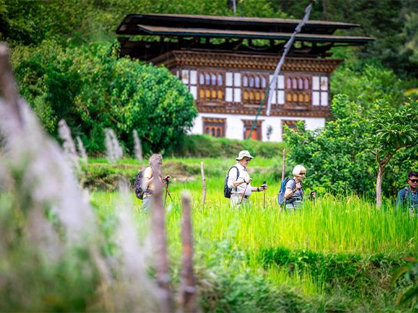 Western Bhutan walking vacation