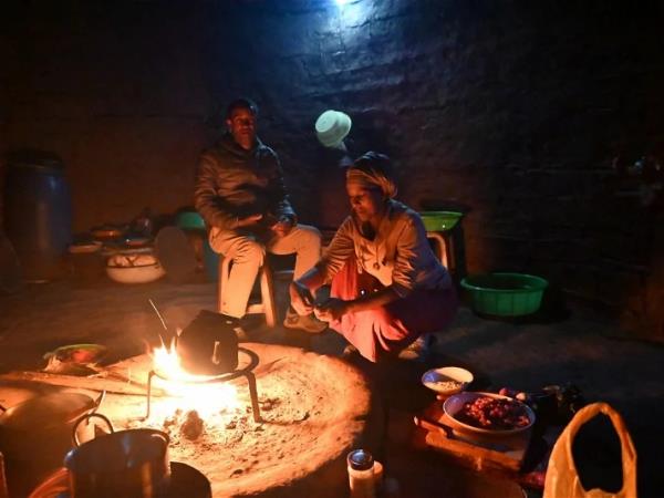 Community hiking in Gurage, Ethiopia