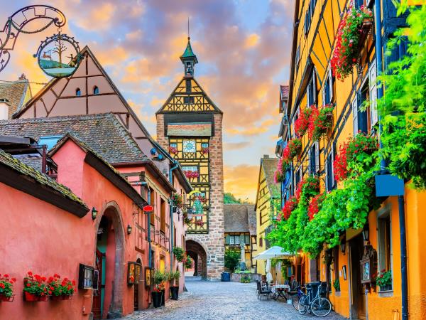 Alsace cycling vacation, France