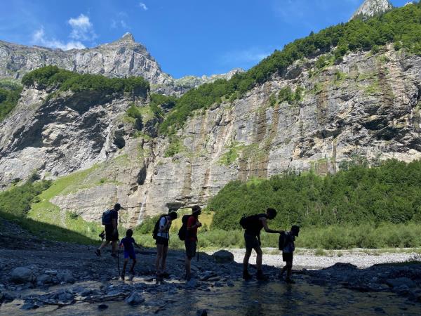 French Alps family vacation for mixed ages