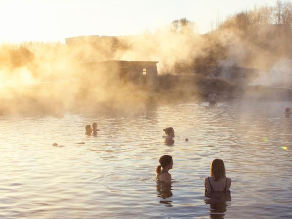 Iceland highland walking vacation, waterfalls & hot Springs