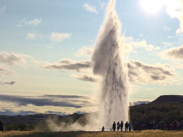 Iceland highland walking vacation, waterfalls & hot Springs