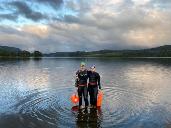 The Great Trossachs path hike and Swim vacation in Scotland