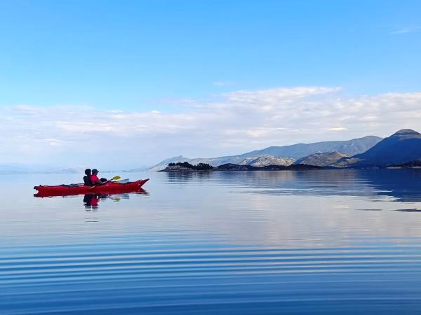 Canoeing and kayaking vacation in Montenegro, Lake Skadar