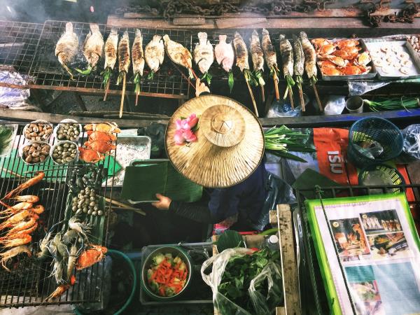 Thailand countryside tour, rivers & reef by train