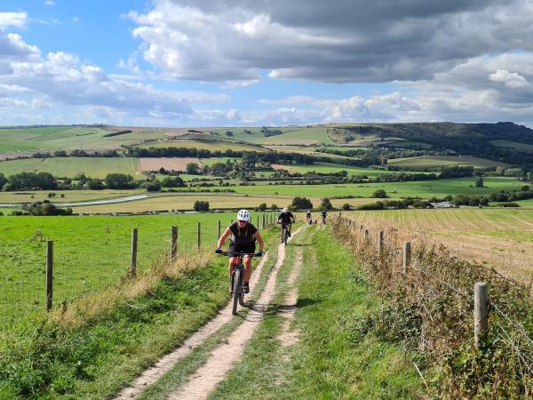 South Downs Way mountain biking vacation, England