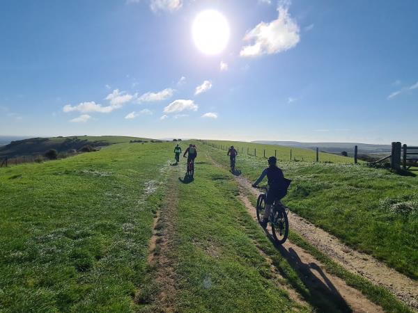 South Downs Way mountain biking vacation, England