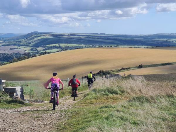 South Downs Way mountain biking vacation, England