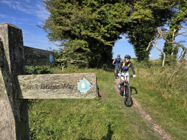 South Downs Way mountain biking vacation, England