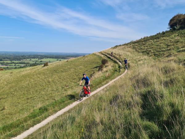 Mountain biking short break, England