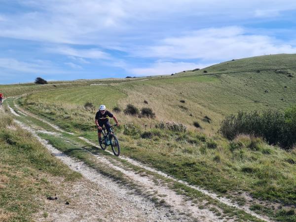 Mountain biking short break, England