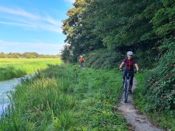 Mountain biking short break, England