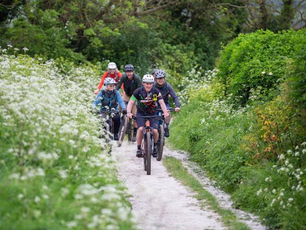 Mountain biking short break, England