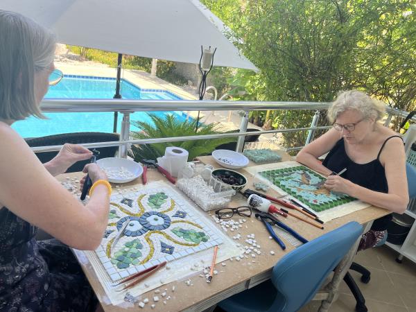 Mosaic making vacation in Turkey
