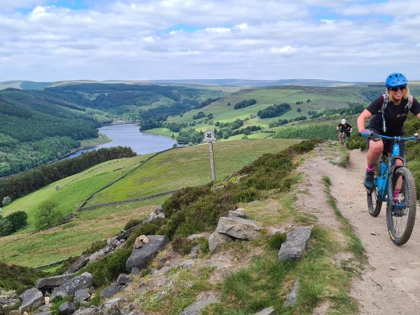 Peak District mountain biking vacation, England