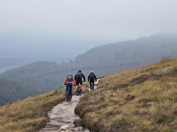 Mountain biking vacation in Scottish Highlands