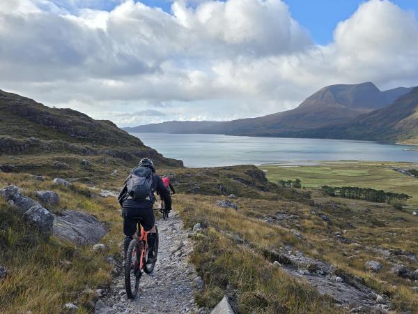 Mountain biking vacation in Scottish Highlands