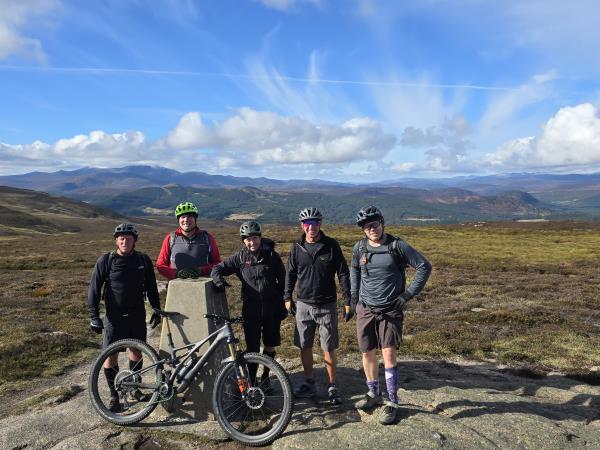 Mountain biking vacation in Scottish Highlands