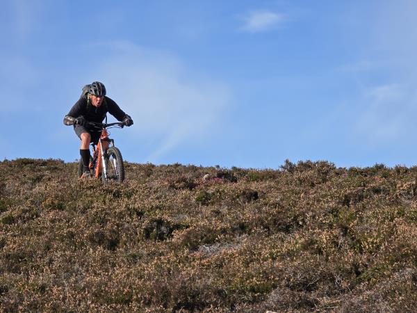 Mountain biking vacation in Scottish Highlands