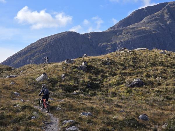 Mountain biking vacation in Scottish Highlands